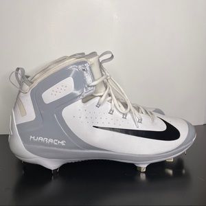 NEW Nike Alpha Huarache Elite Mens Baseball Cleats 16 white